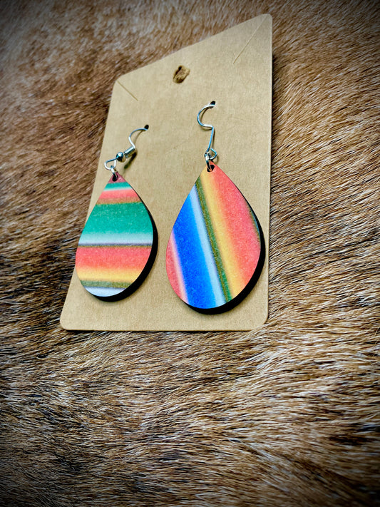 Serape Drop Earrings
