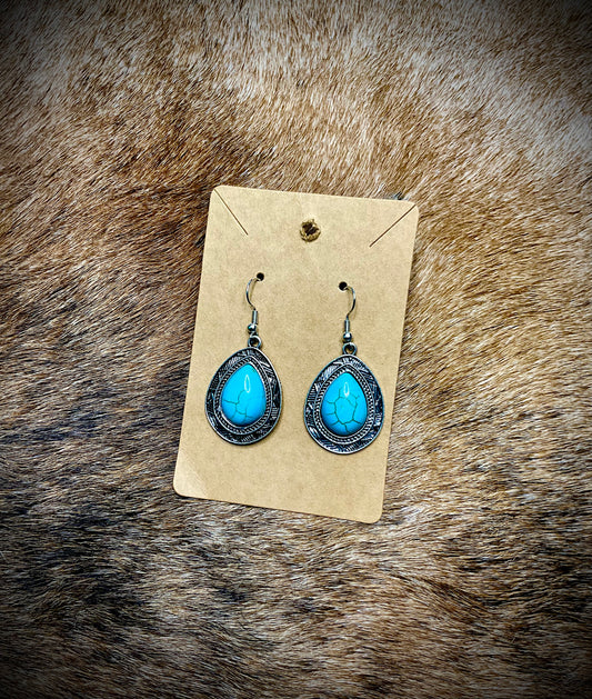 Turquoise Drop Earrings