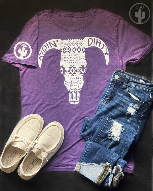 Women’s Aztec Ridin’ Dirty Tee